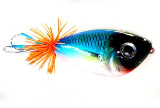 Moby Skipper 4.5cm 12g Topwater weedless fishing lure VMC hook Reef Fish