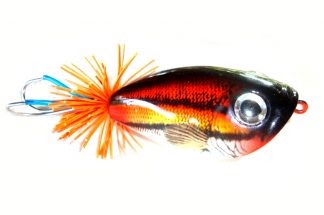 Moby Skipper 4.5cm 12g Topwater weedless fishing lure VMC hook Snakehead fry