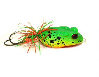 Giant Toxic Toad Highly Realistic Handmade frog bait buzzbait fishing lure 20g 6cm Fire Tiger
