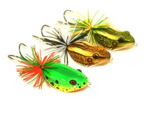 3 X Killer Walk The Frog Floating Rattling Highly Realistic Surface Fishing Lures 13g 5cm